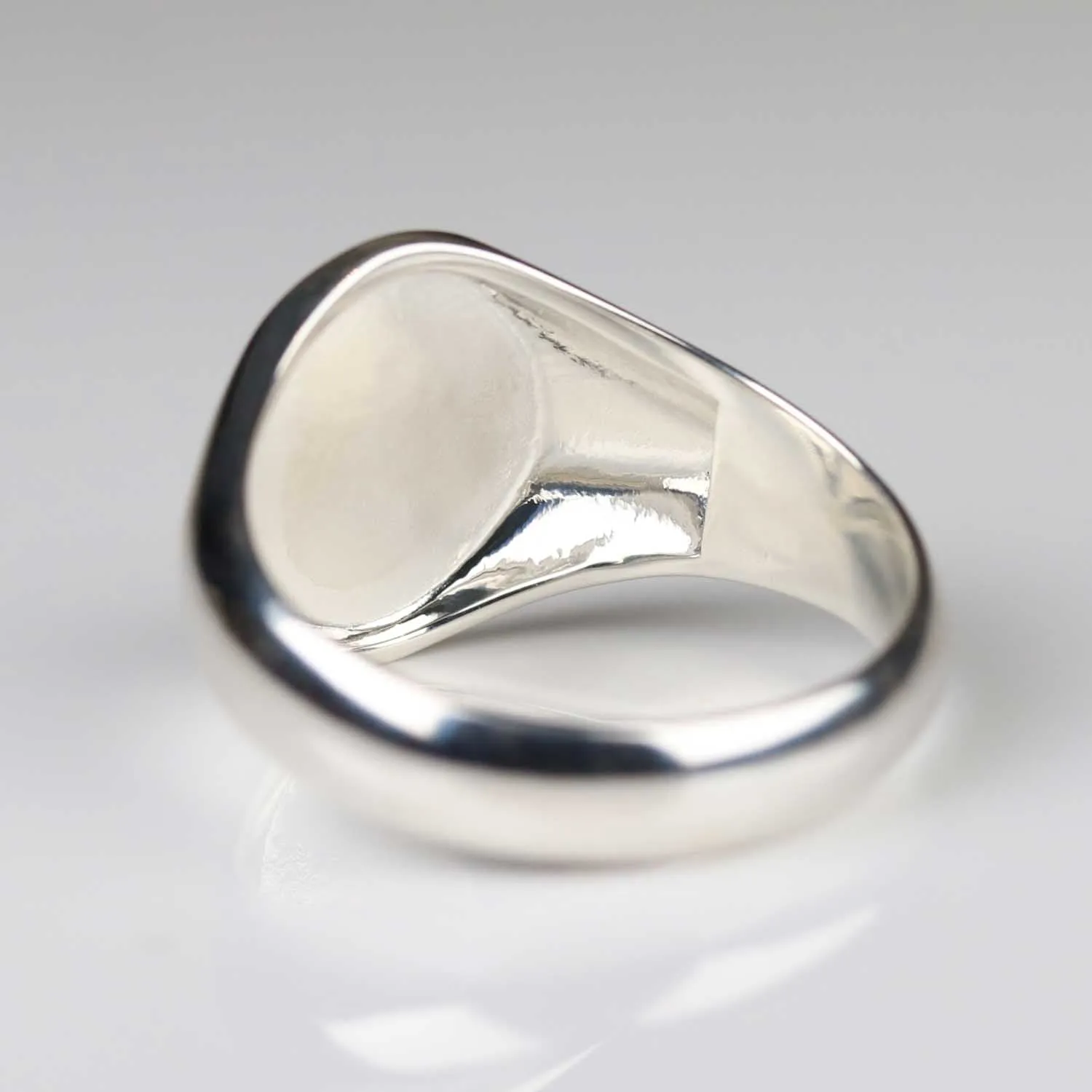 12x10mm Oval Signet Ring