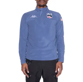 6Cento 687B US Fleece Jacket - Blue Fiord