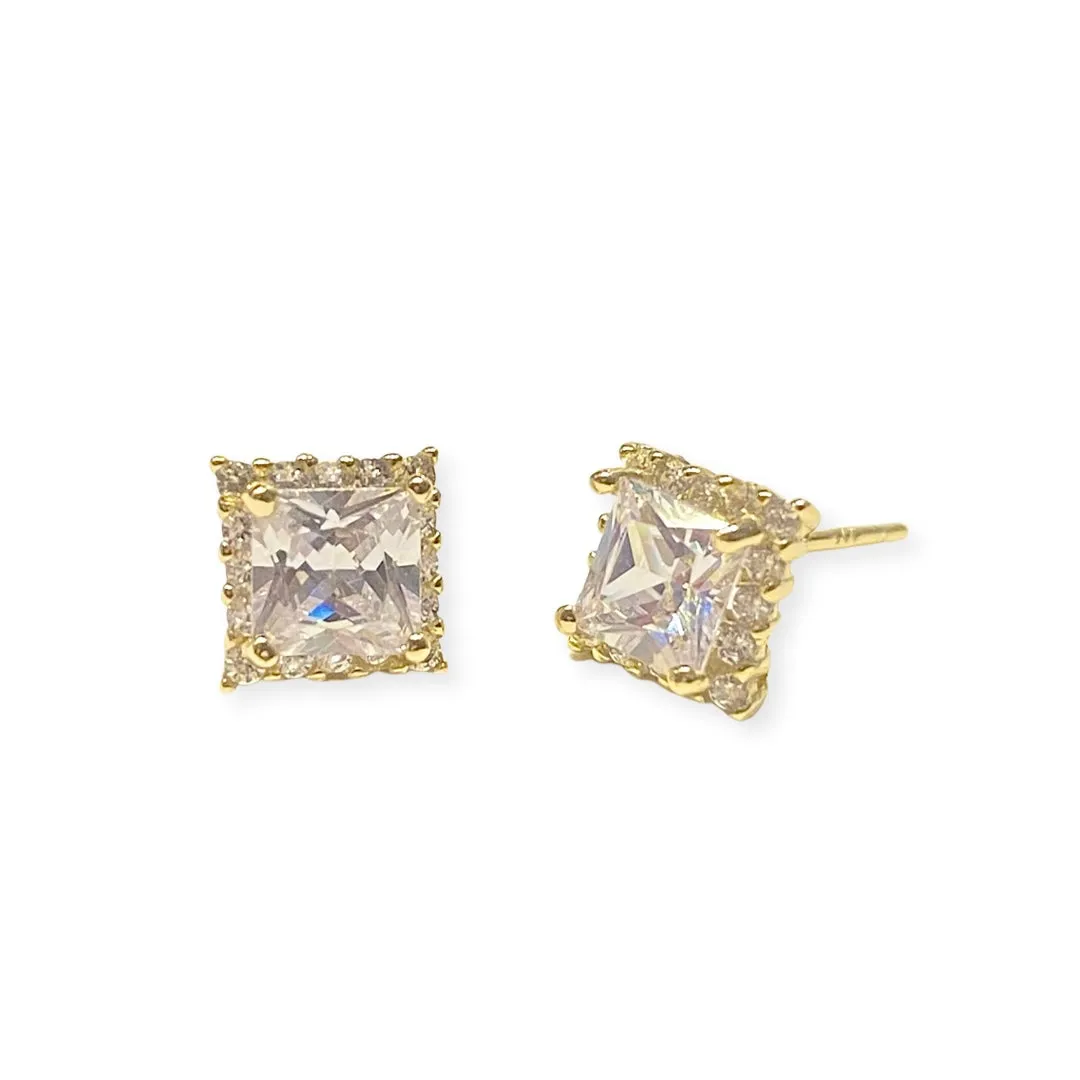 Adriene Square Studs (M)