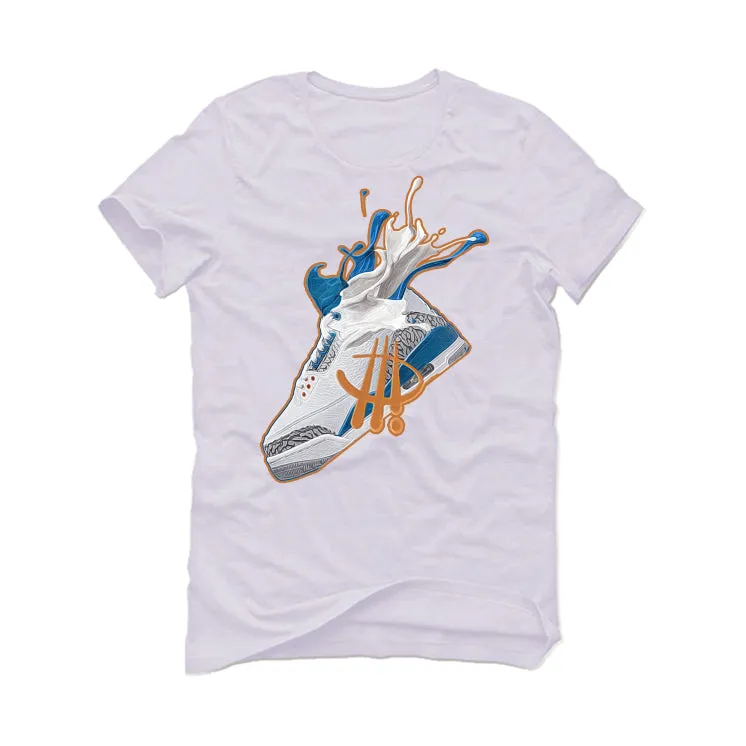 Air Jordan 3 "Wizards" | illcurrency White T-Shirt (SPLASH)