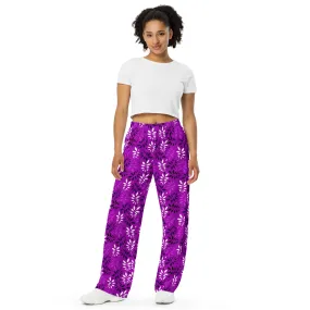 Amethyst Arbor unisex wide-leg pants