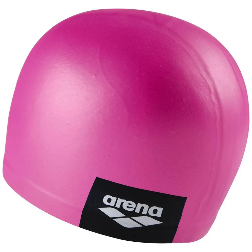 ARENA Adult Logo Moulded Swimming Cap (Pink)