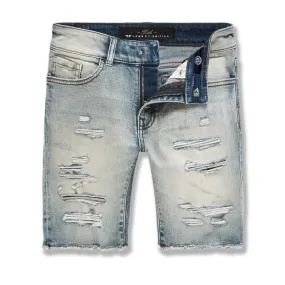 Boys Jordan Craig Abyss Denim Shorts (Desert Storm) J3165SB