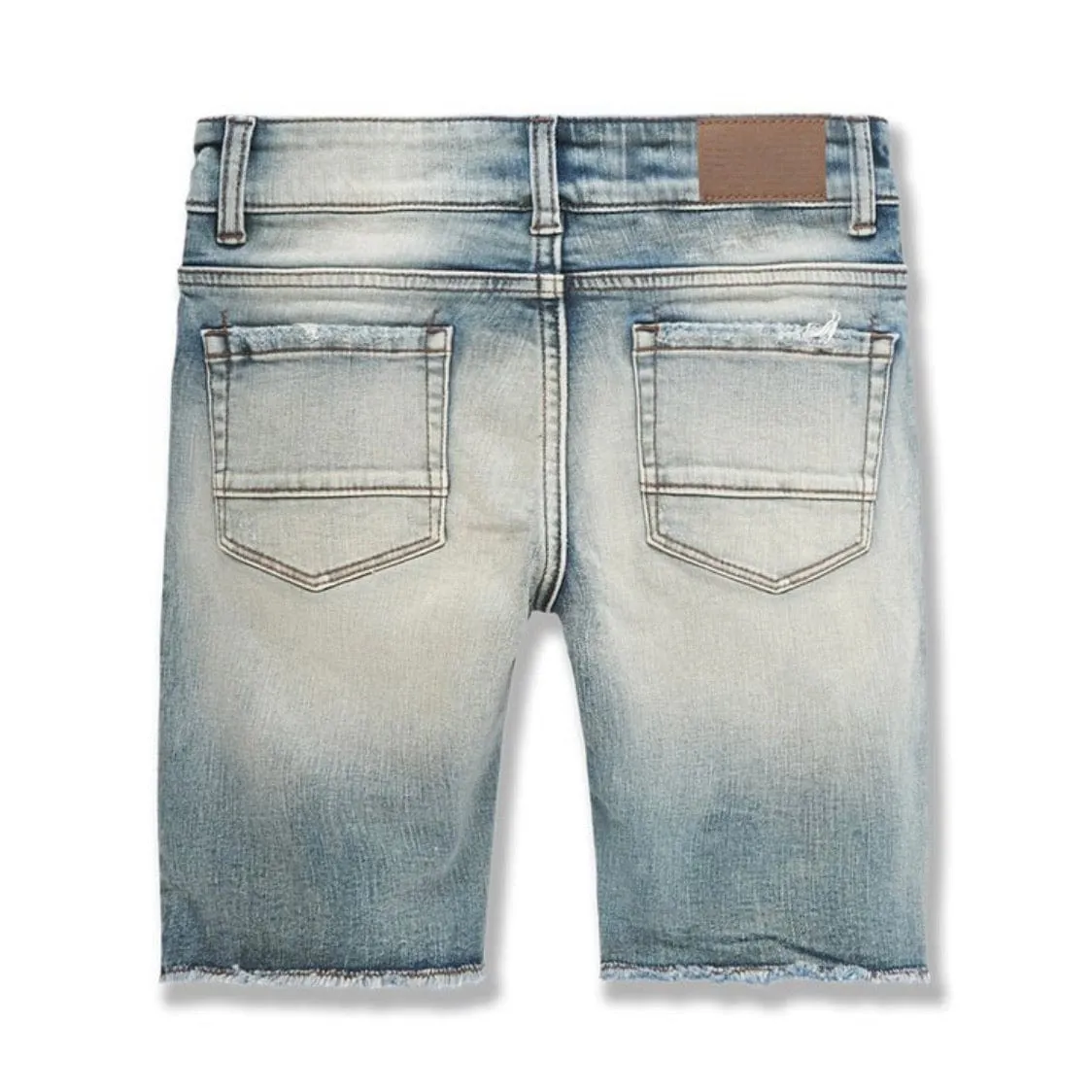 Boys Jordan Craig Abyss Denim Shorts (Desert Storm) J3165SB