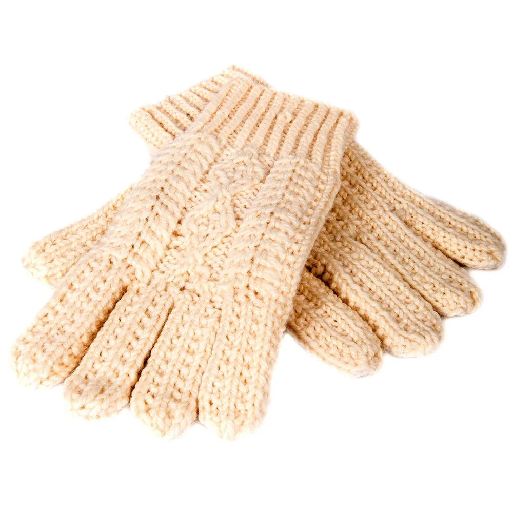 Cable Knit Gloves