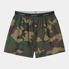 Carhartt WIP - Cotton Script Boxers - Camo Laurel