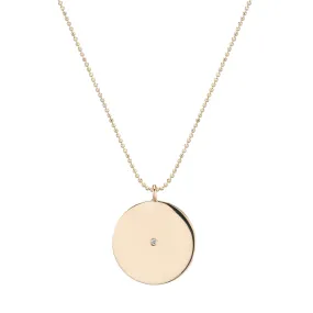 Circle Pendant Necklace