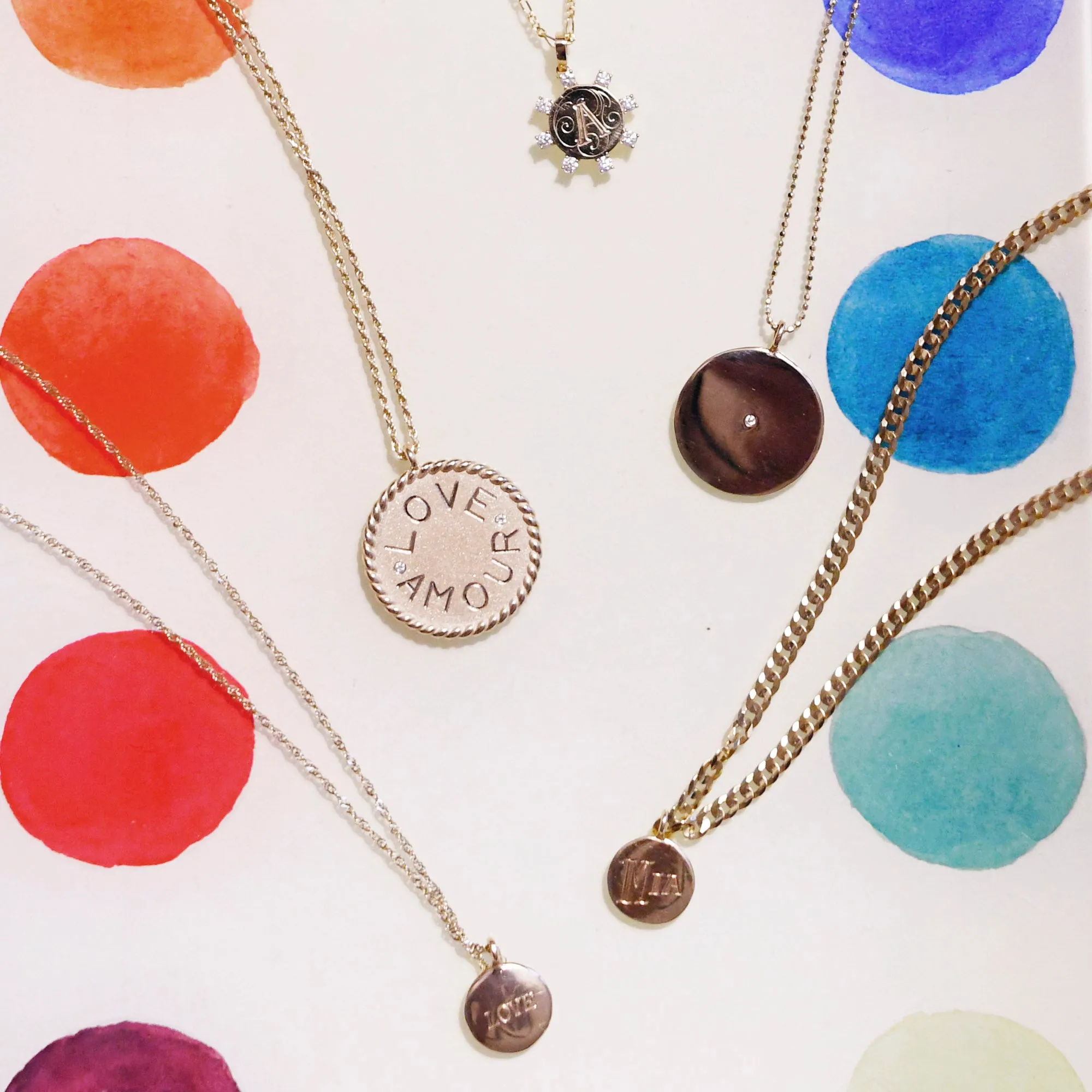 Circle Pendant Necklace