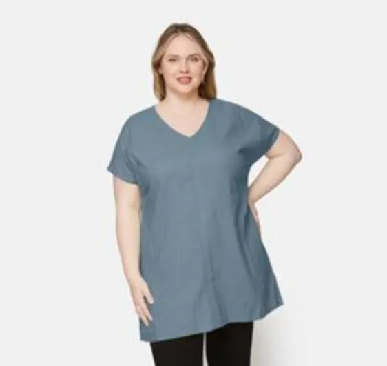 Ciso plain linen mix Tunics