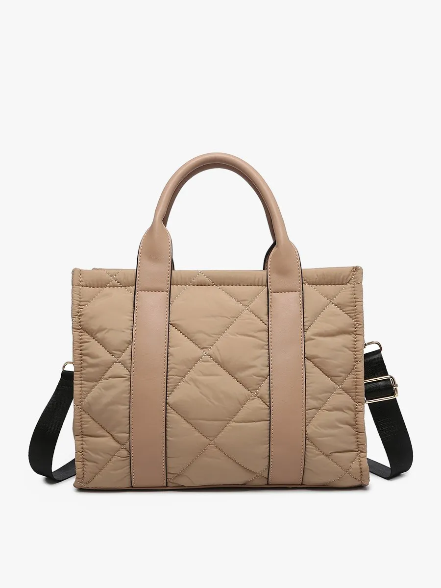 Clare Vegan Quilted Bag