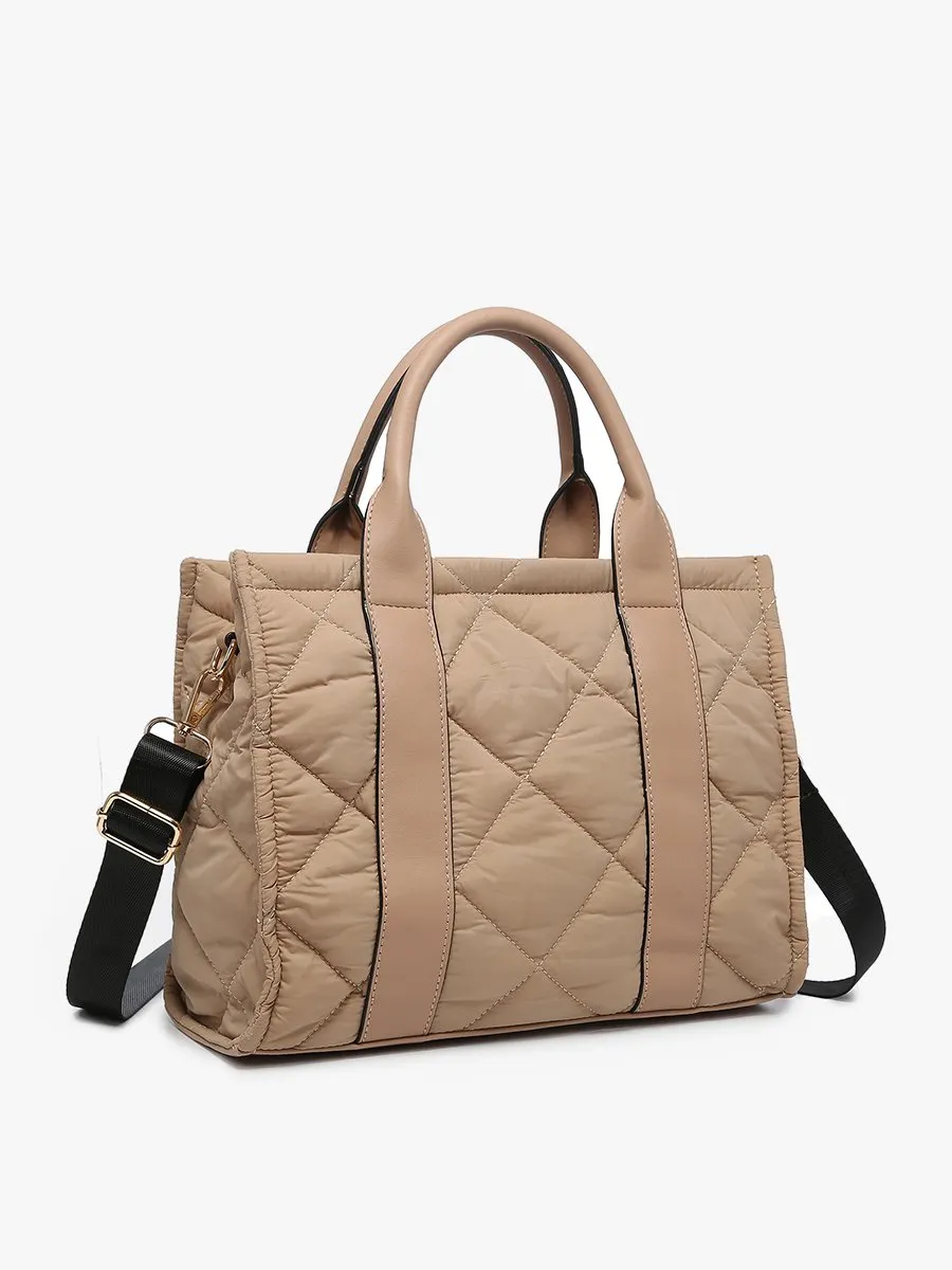 Clare Vegan Quilted Bag