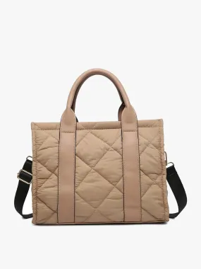 Clare Vegan Quilted Bag