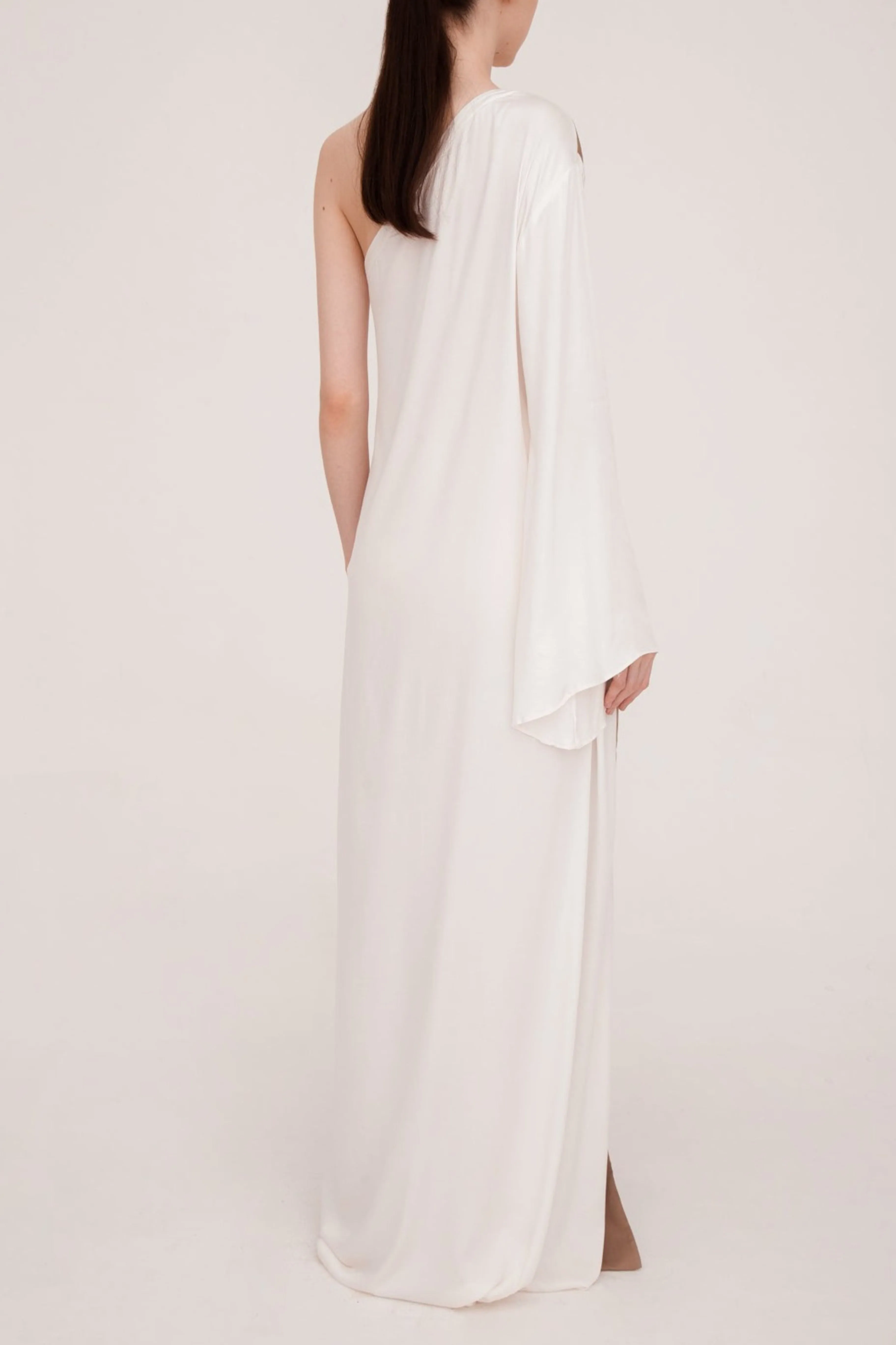 Classic One-shoulder Long Kaftan