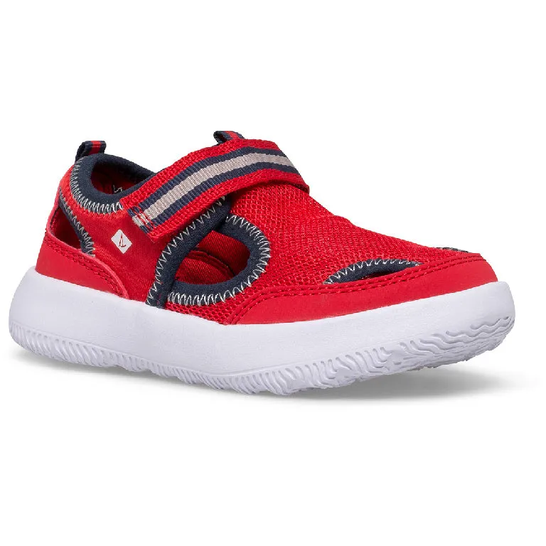 Coastal Break Jr. Kid's Sandal - Red/Navy