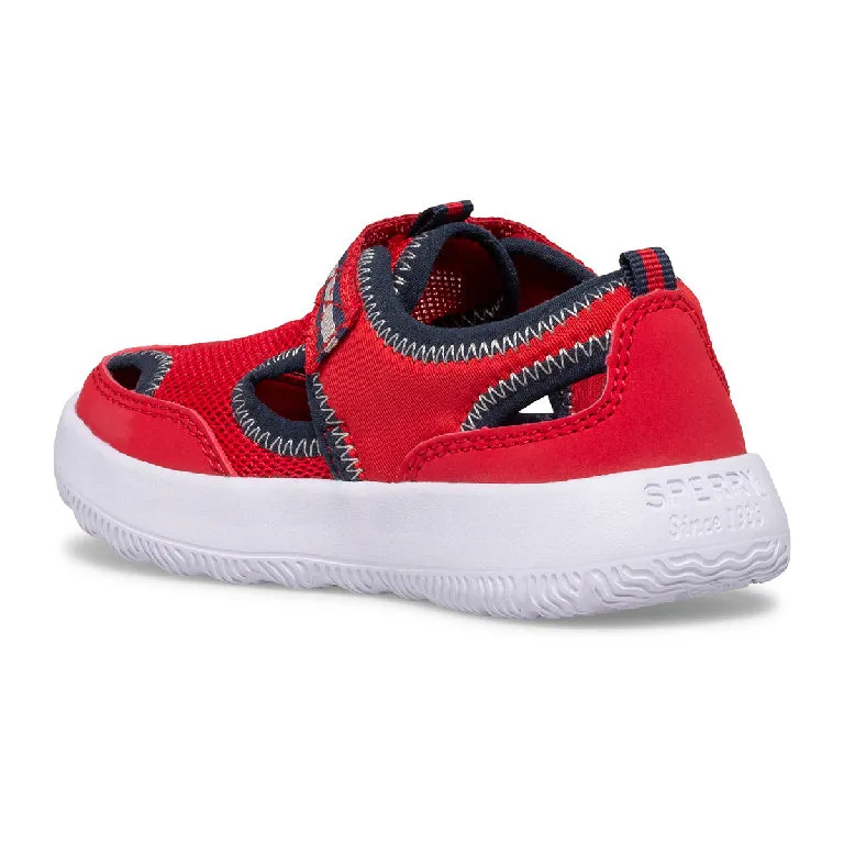 Coastal Break Jr. Kid's Sandal - Red/Navy