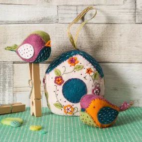 Corinne Lapierre - Big Felt Craft Kit Birdhouse & Birds