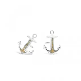 Dune Jewelry  Anchor Stud Earrings