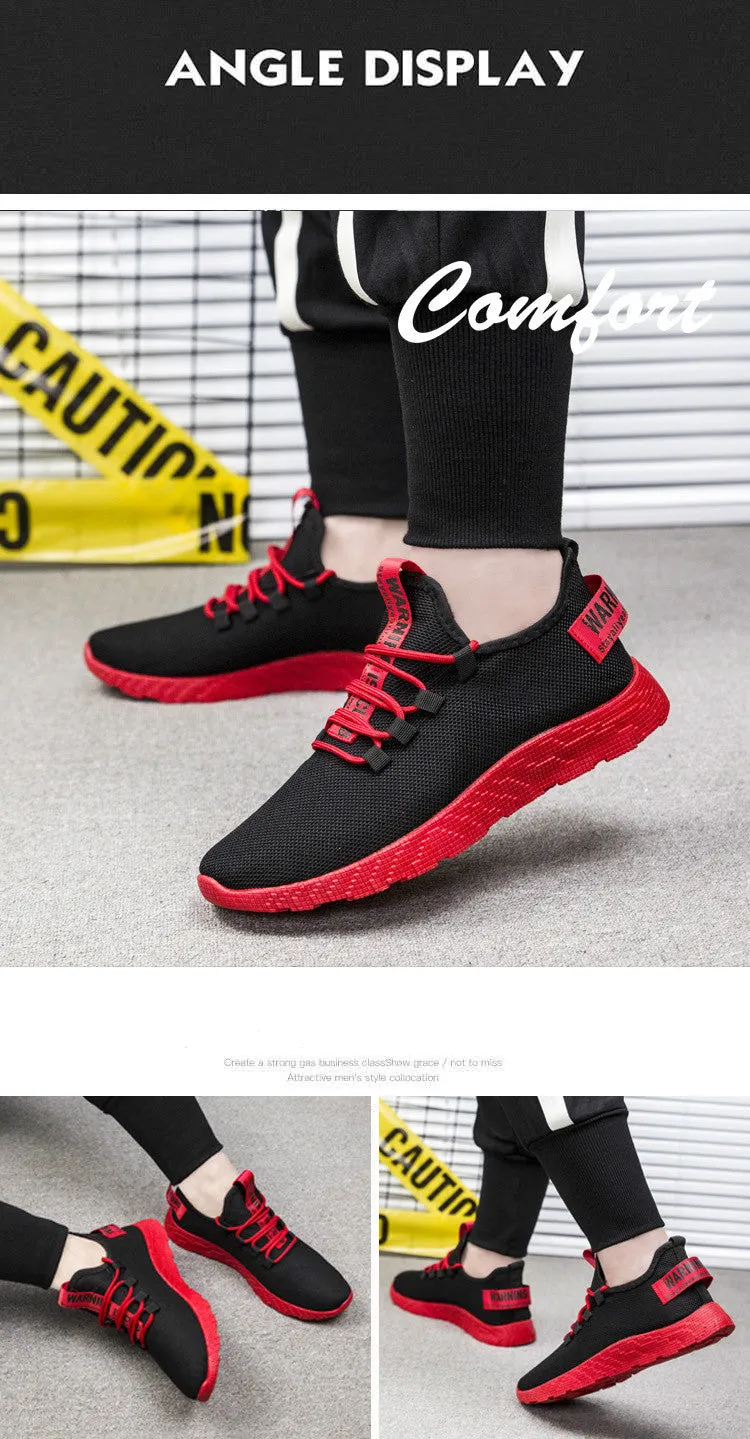 ESDY New Breathable and Light Lace Up Men Sneakers