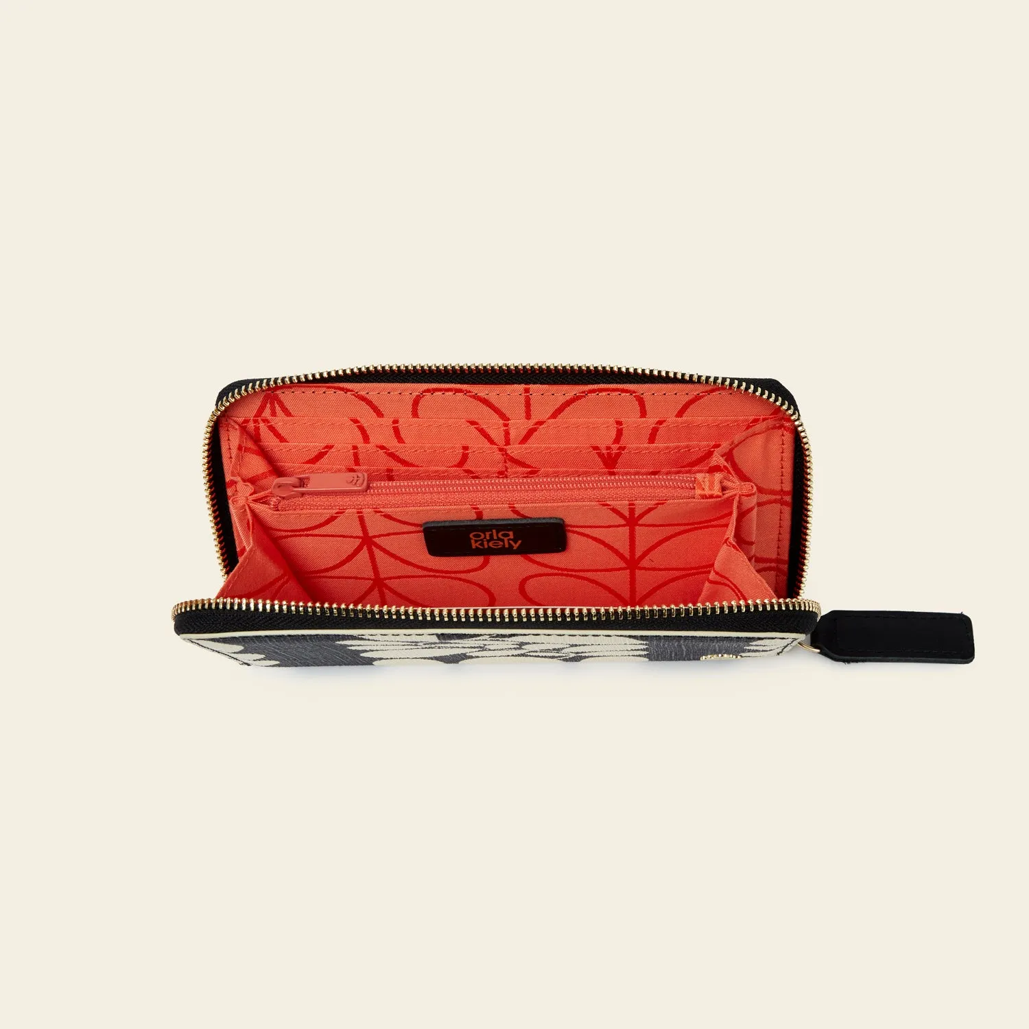 Forget Me Not City Wallet - Sycamore Stripe Black