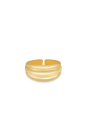 Golden Memory Adjustable Ring