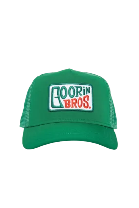 Goorin Bros Bubblin' Dewd Trucker Hat (Green)