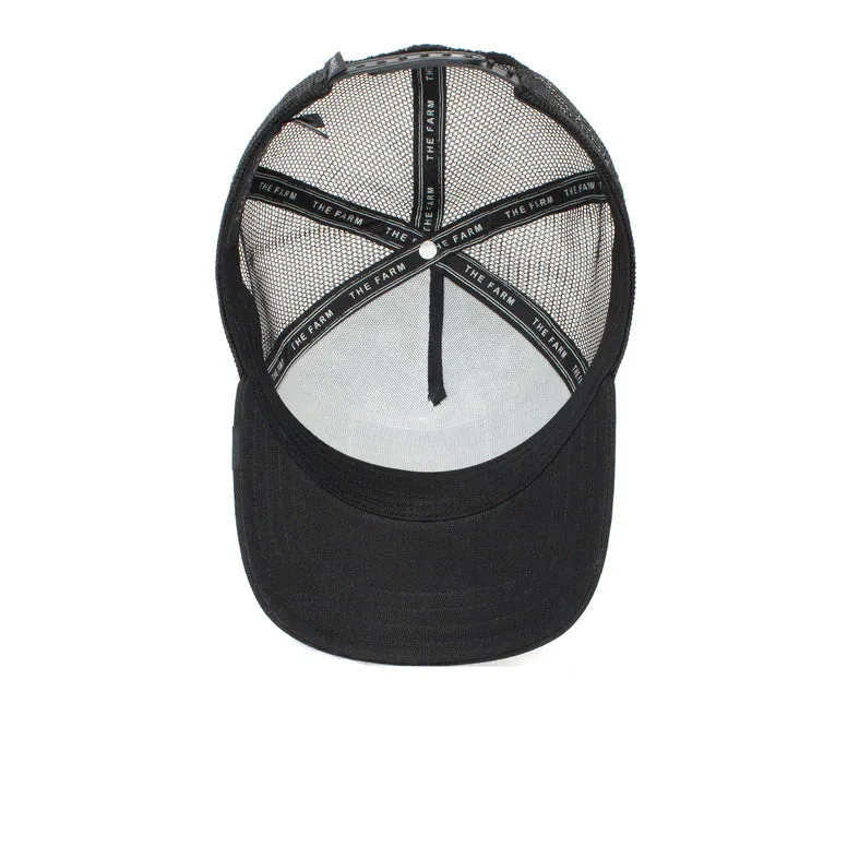 Goorin Bros Freedom Eagle Trucker Hat (Black)