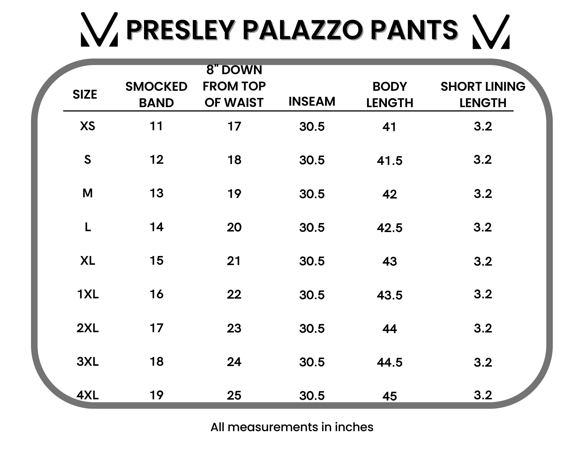 IN STOCK Presley Palazzo Pants - Rust Leaves