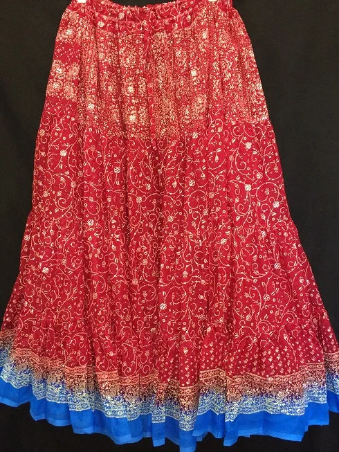 Indian 24 yrd Skirt