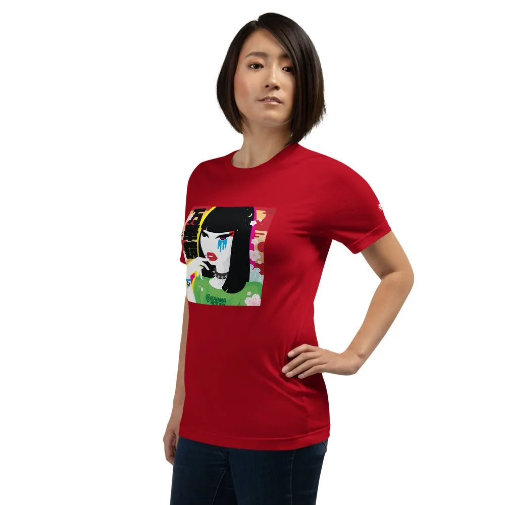 Karma Ace: "Kaleidoscope Tears" by HOLLOH - Short-Sleeve Unisex T-Shirt