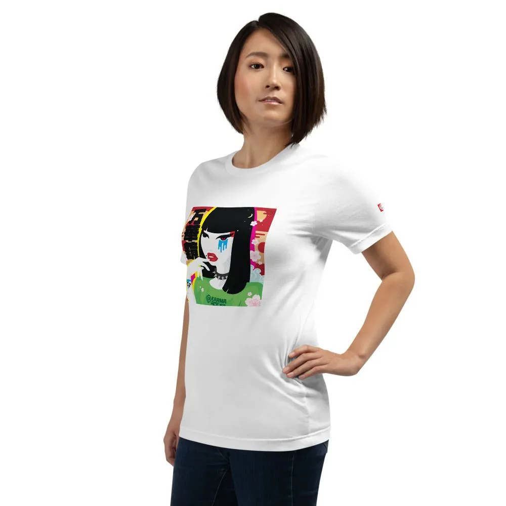 Karma Ace: "Kaleidoscope Tears" by HOLLOH - Short-Sleeve Unisex T-Shirt