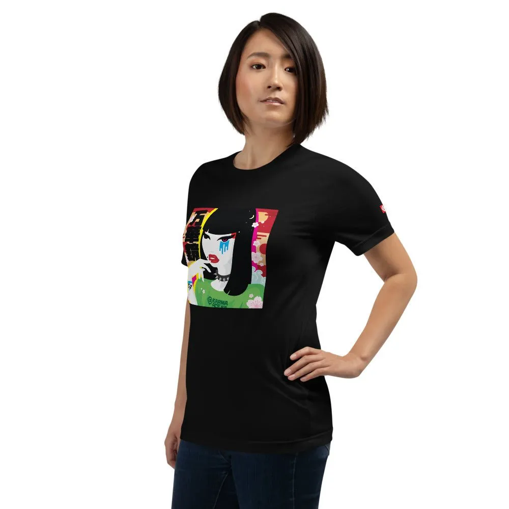 Karma Ace: "Kaleidoscope Tears" by HOLLOH - Short-Sleeve Unisex T-Shirt