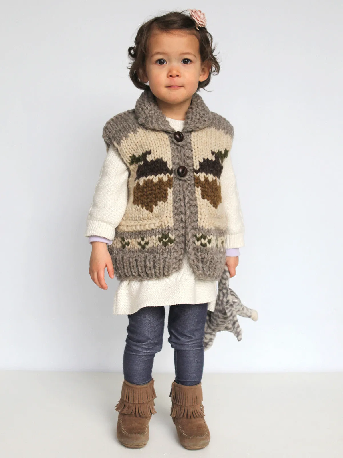 Kids Squirrel Vest