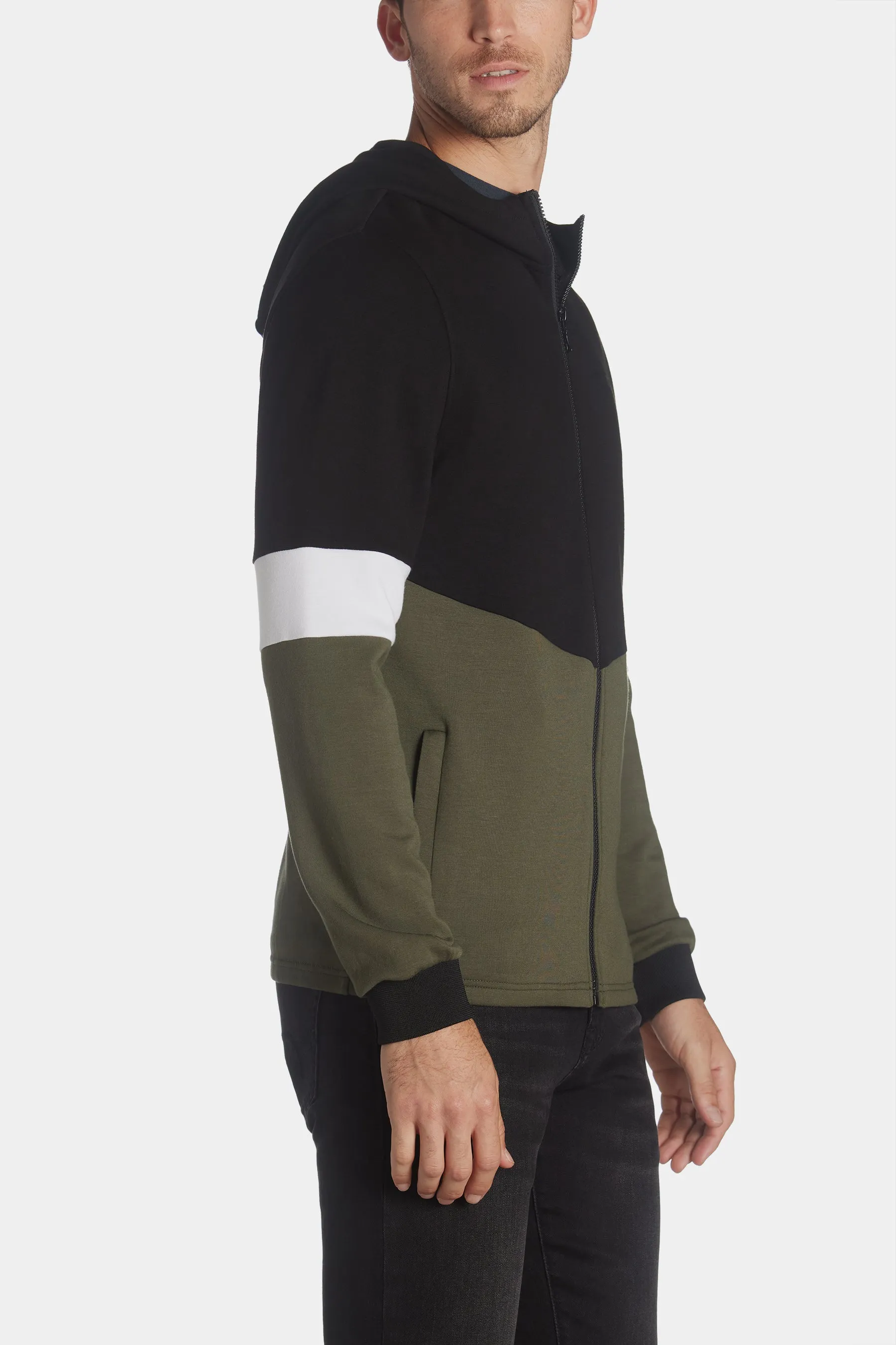 Kidult Color Block Hoodie