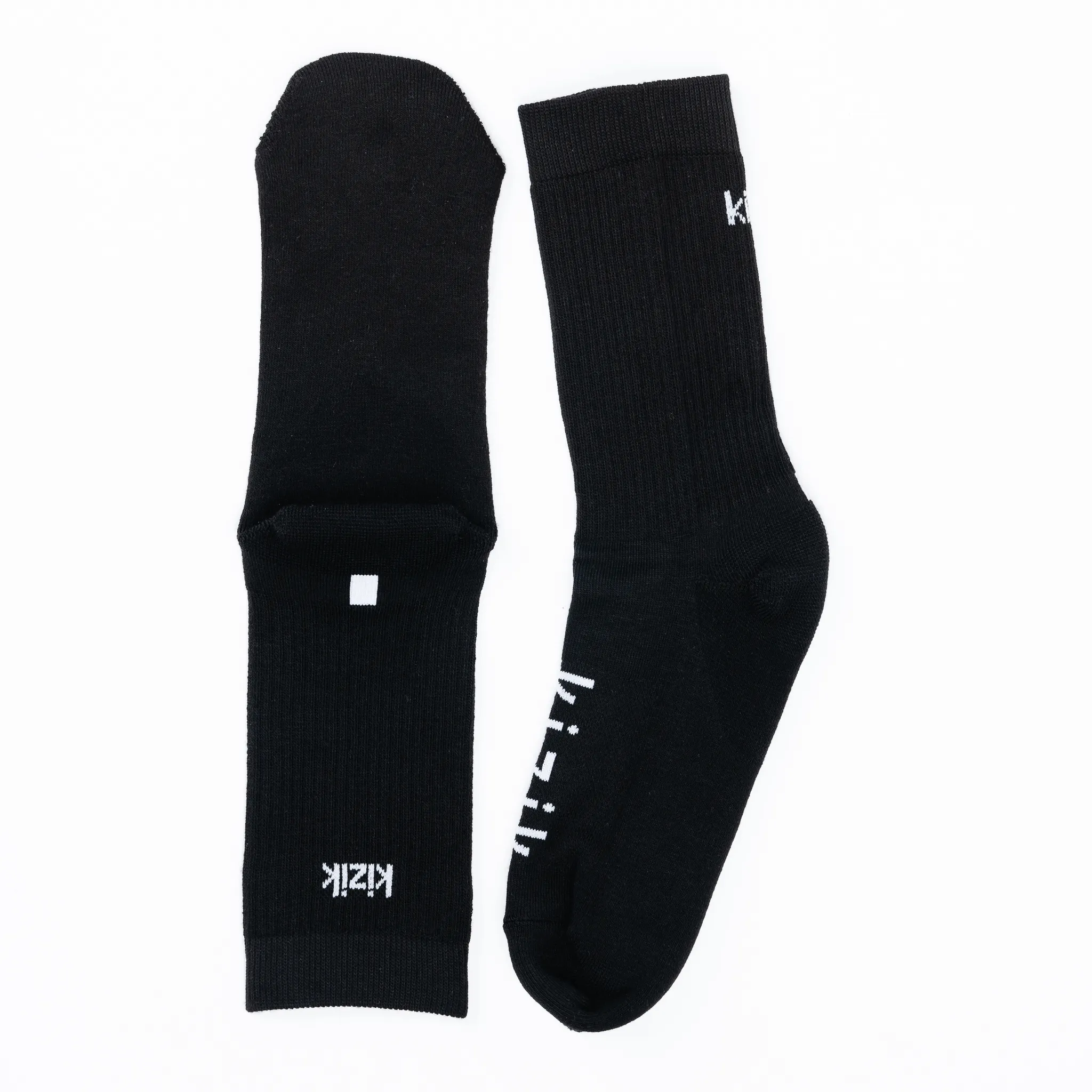 Kizik Crew Socks - Black