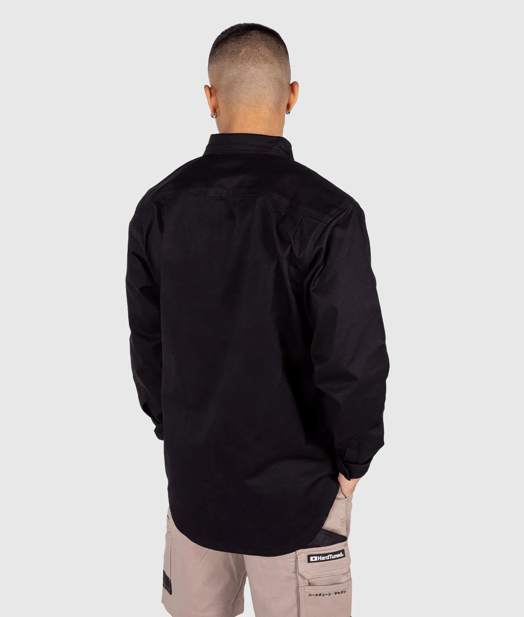 Long Sleeve Work Shirt - Black