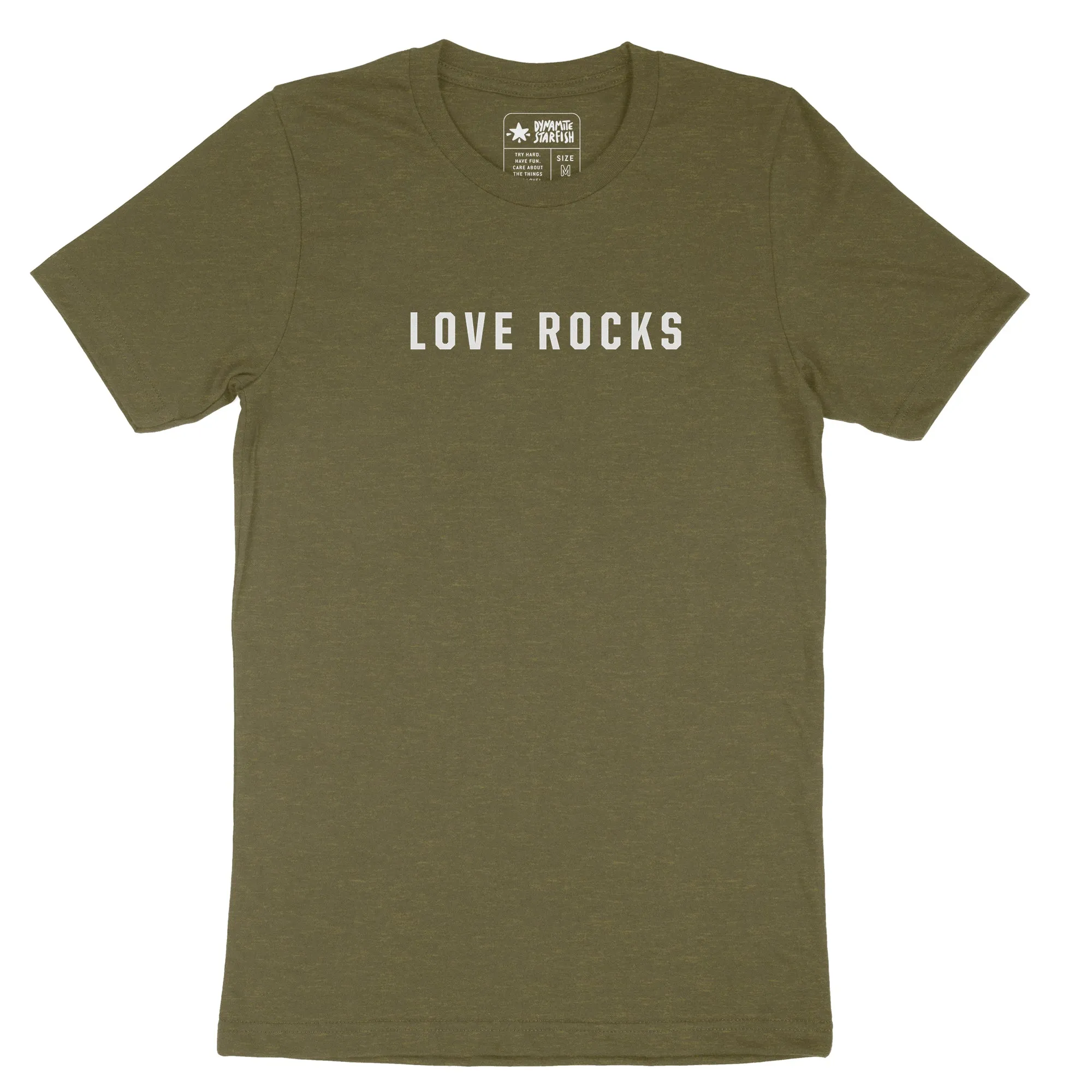 Love Rocks — Unisex Rock Climbing T-Shirt