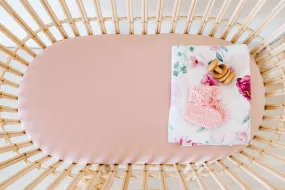 Lullaby Pink | Bassinet Sheet / Change Pad Cover