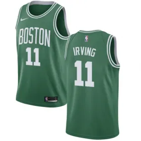 Men's Boston Celtics Kyrie Irving Icon Edition Road Jersey Green