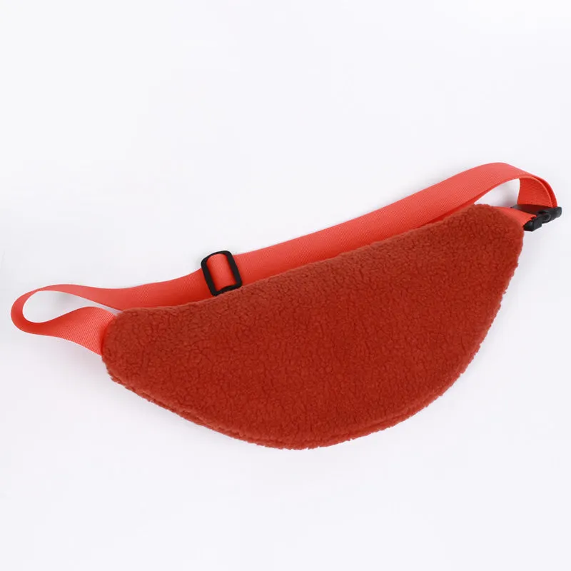 mild sling fanny pack red