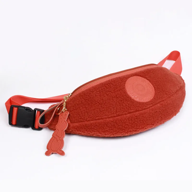 mild sling fanny pack red