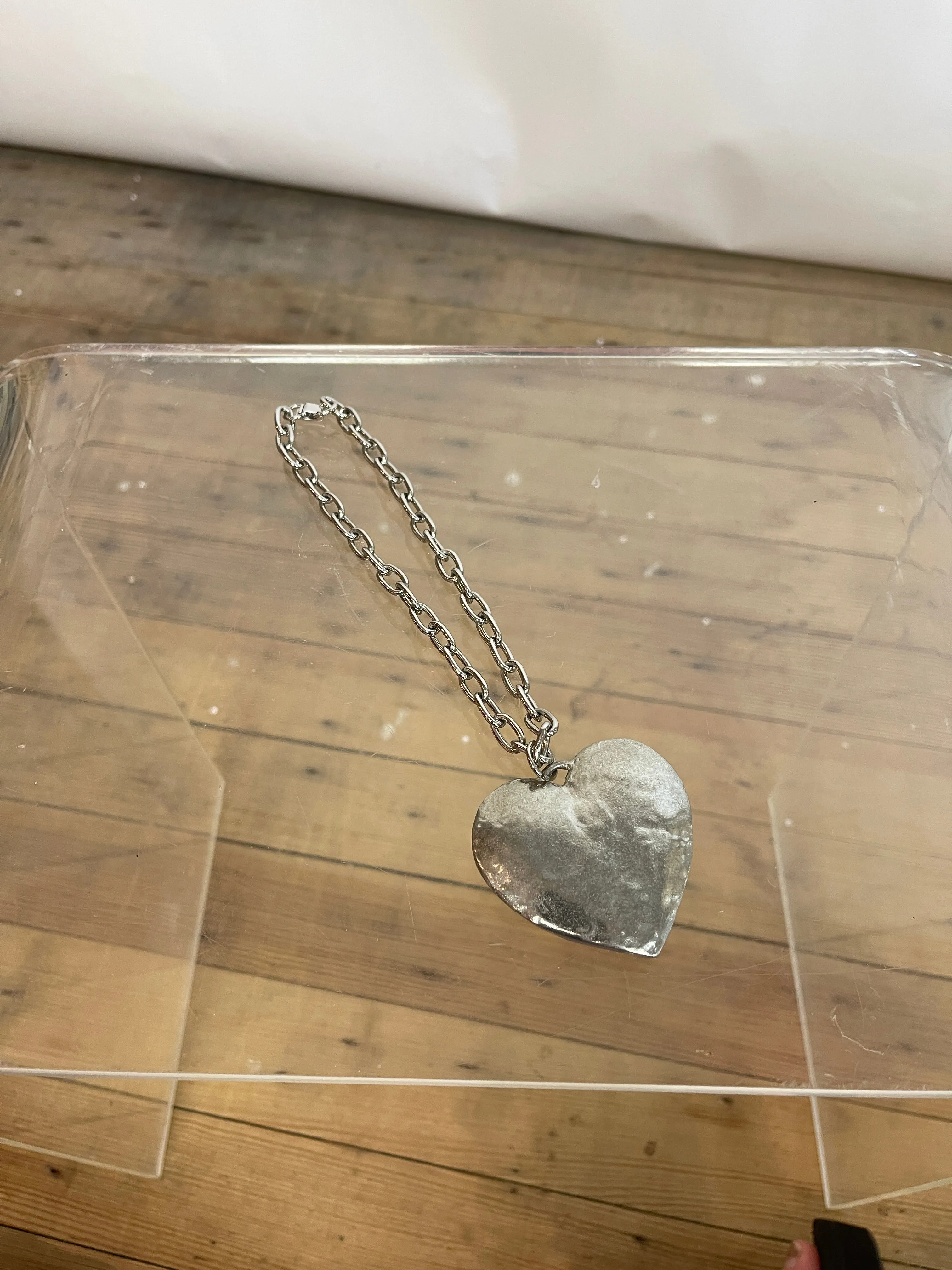 Mondo Mondo Silver Infatuation Necklace