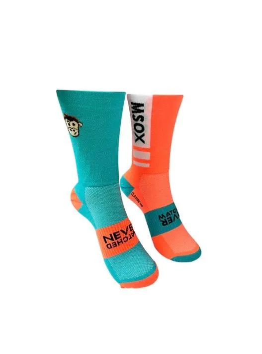 Monkey Sox Classic X8 Sport | Orange & Blue