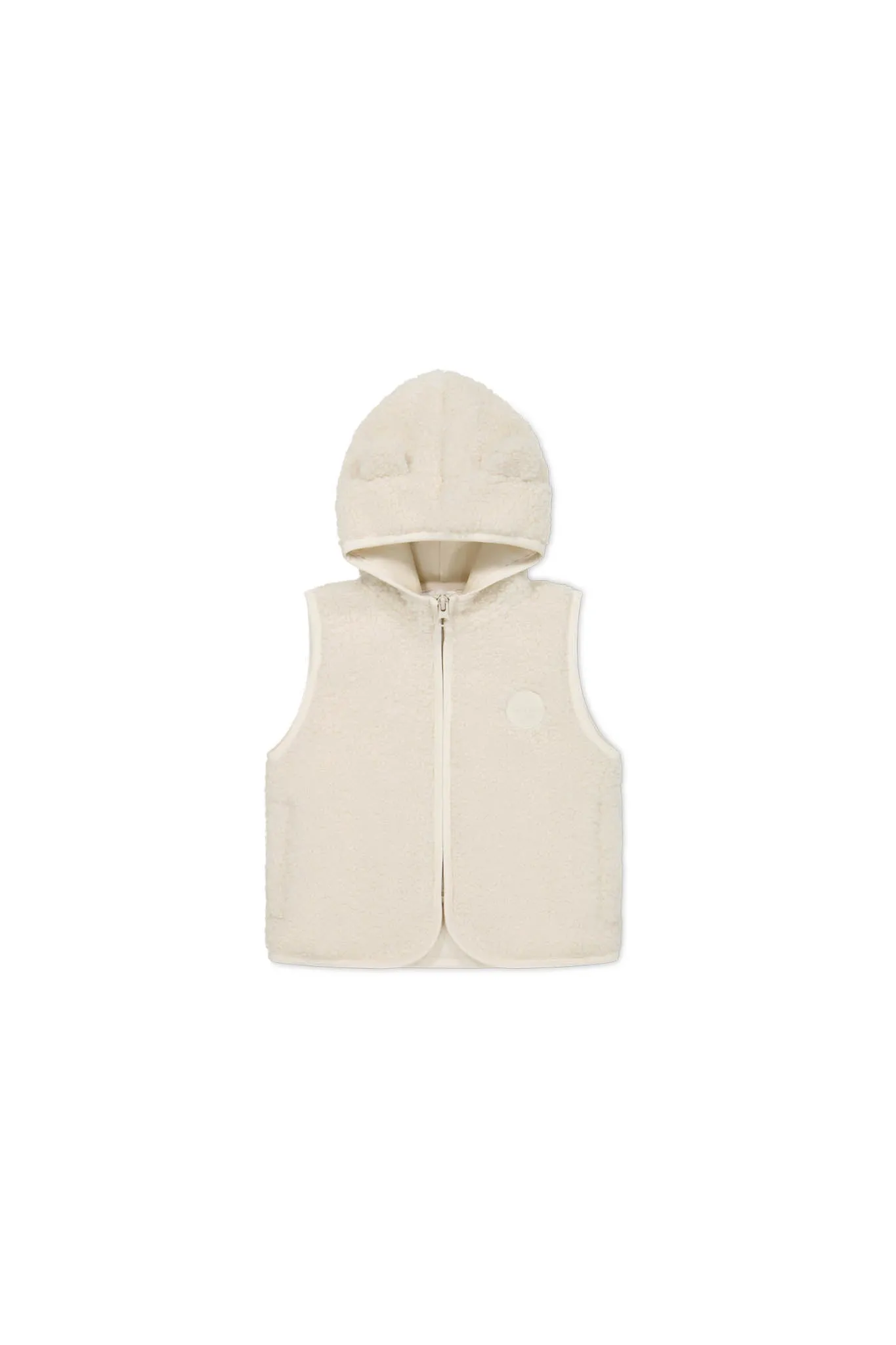 Neve Sherpa Vest - Natural