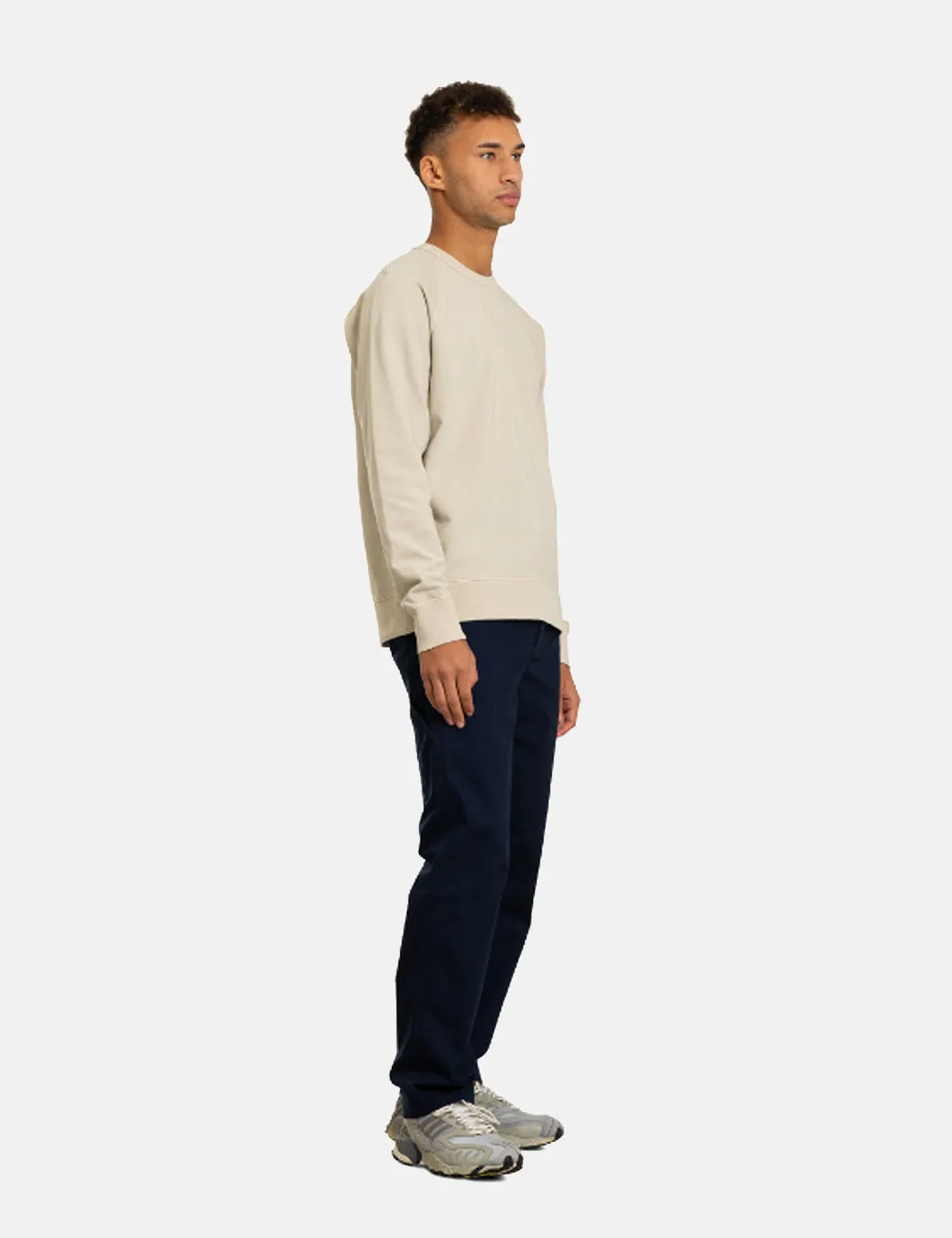 Norse Projects Kristian Sportswear GMD Sweatshirt - Oatmeal Beige