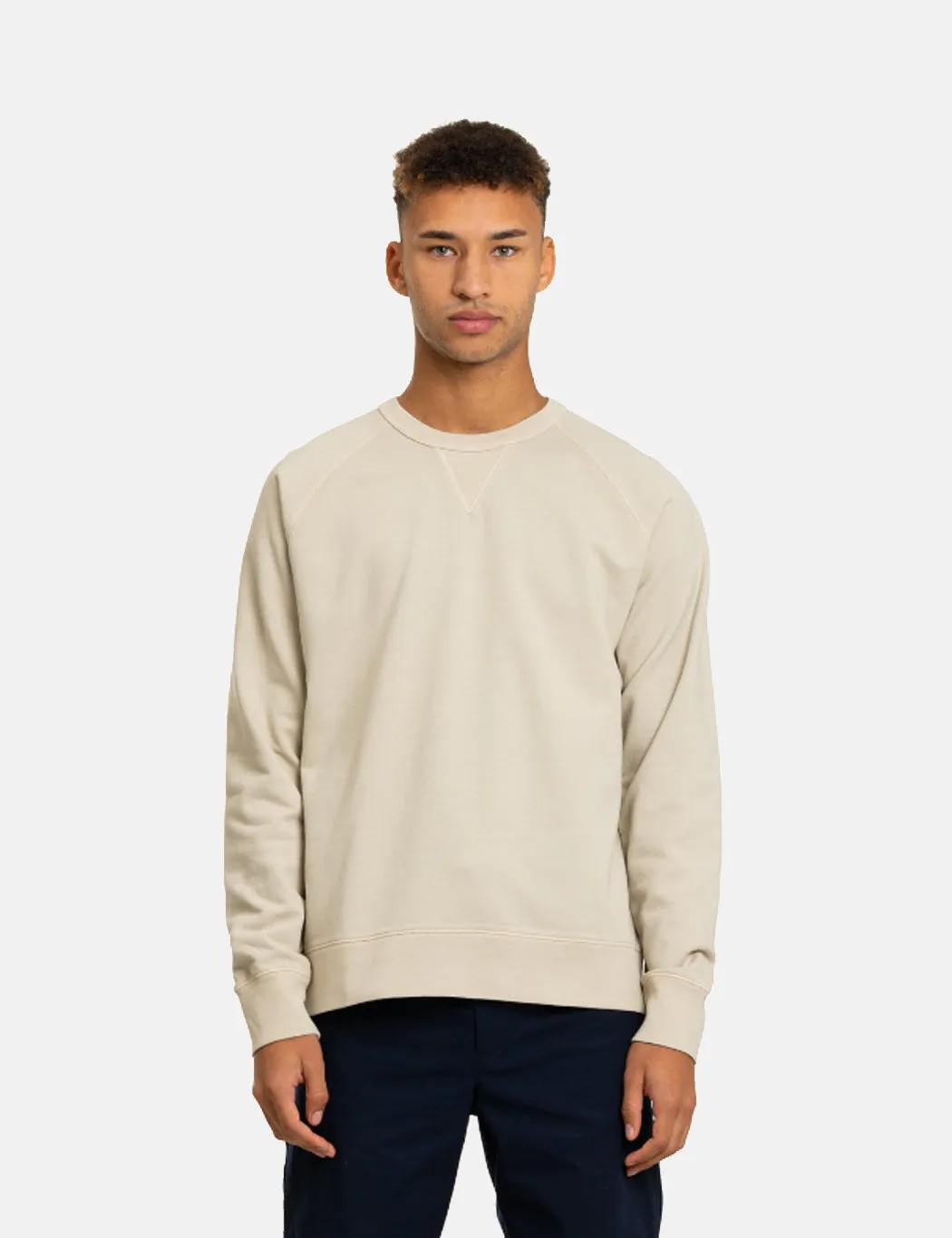 Norse Projects Kristian Sportswear GMD Sweatshirt - Oatmeal Beige