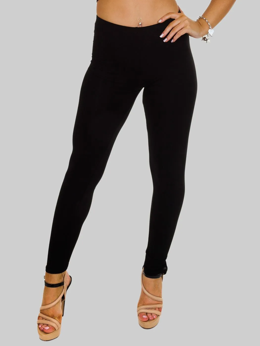 Plain Full Length Viscose Legging