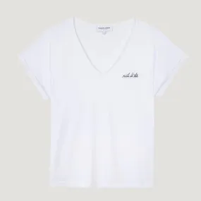 "Nuit D Été" Château T-Shirt (White)