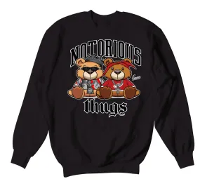 Retro 12 Playoff Thug Bears Sweater