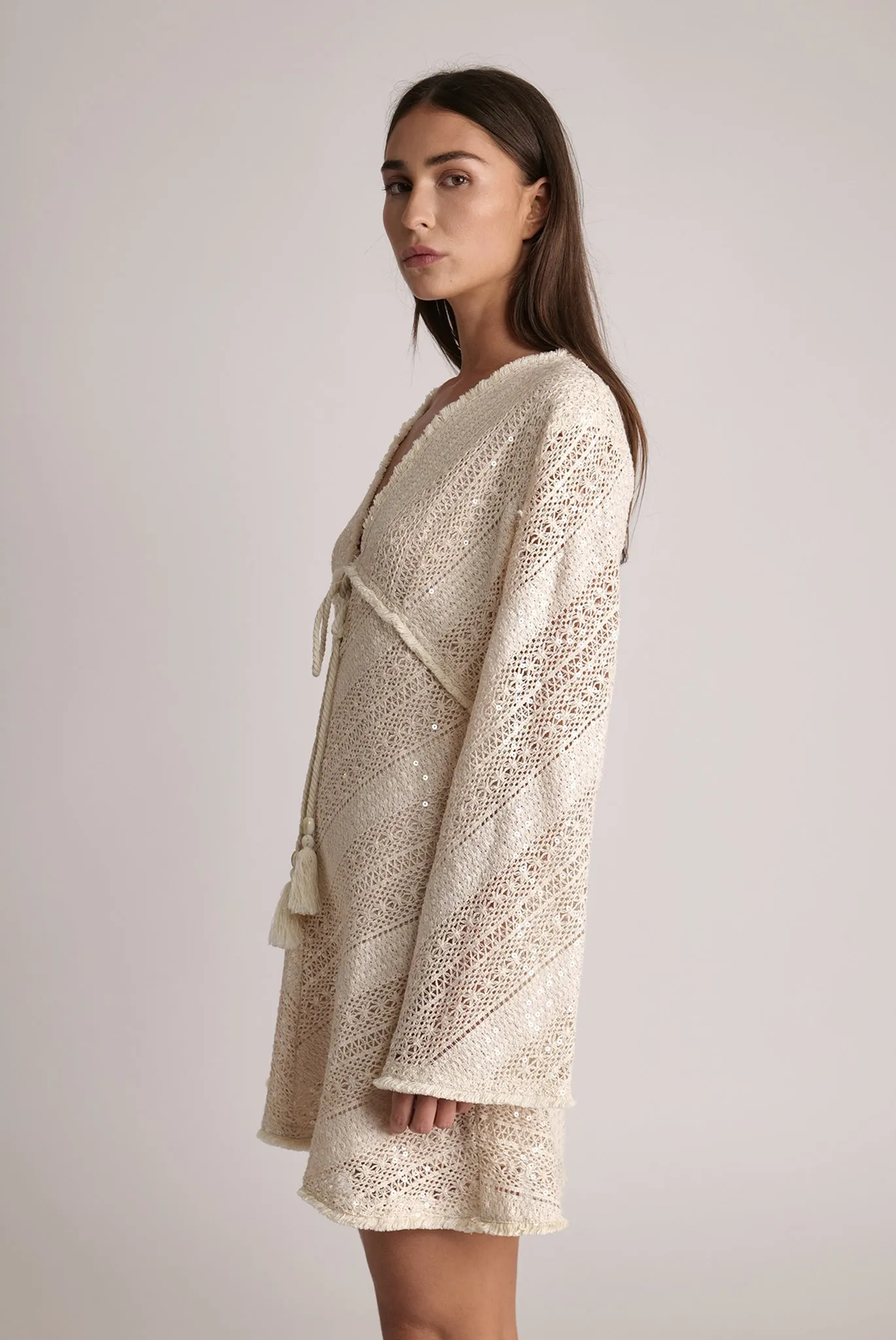 SABINA MUSAYEV Sadie Dress - Oatmeal