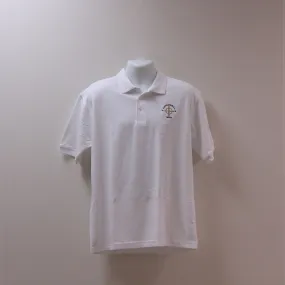 Short Sleeve Uniform Polo White